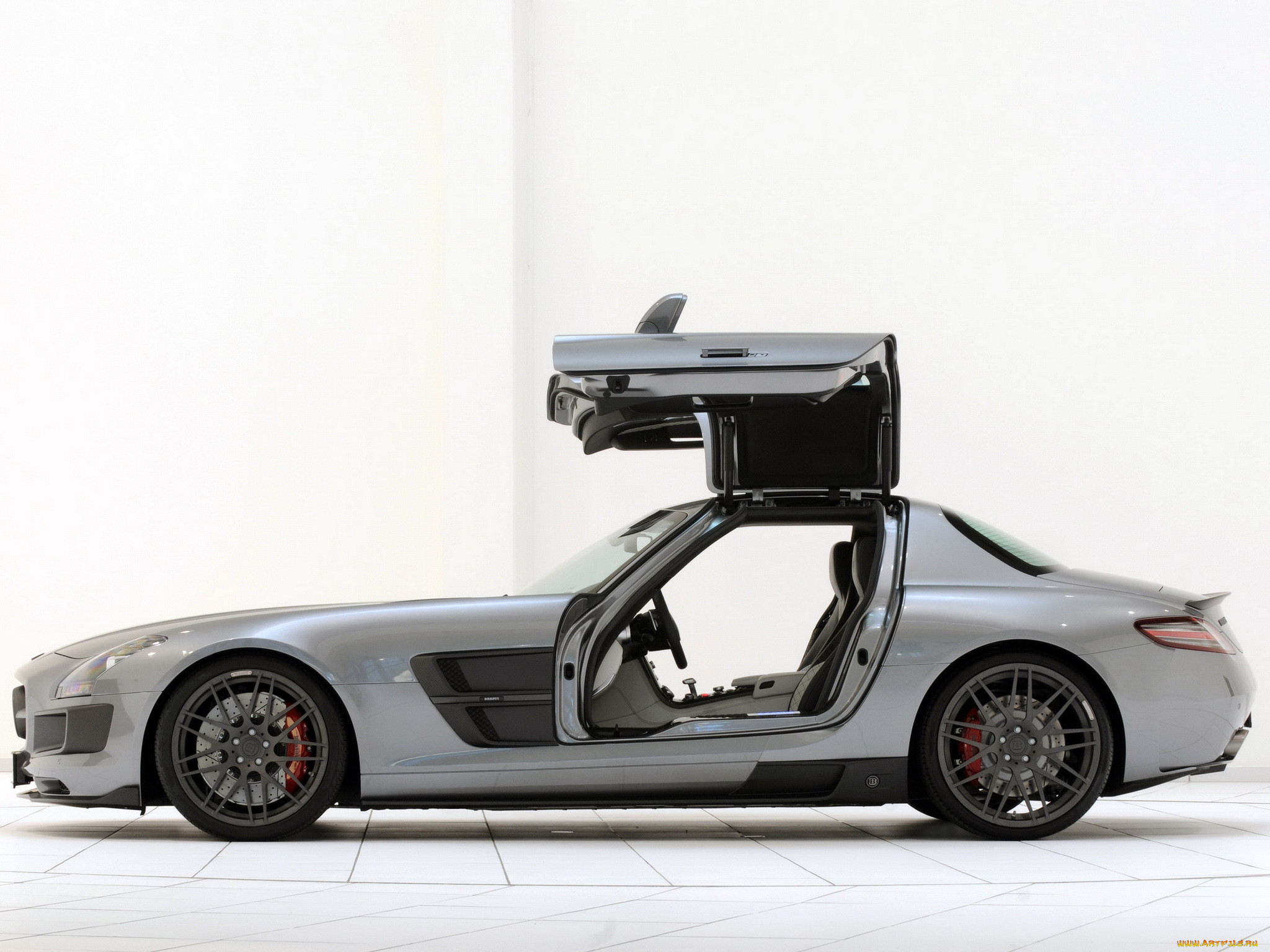 , brabus, sls, amg, gullwing, doors